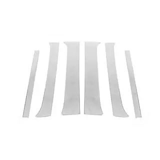 RVS deurstijl sierlijsten (6-delig) Nissan Pathfinder R51 2005–2014 foto 3