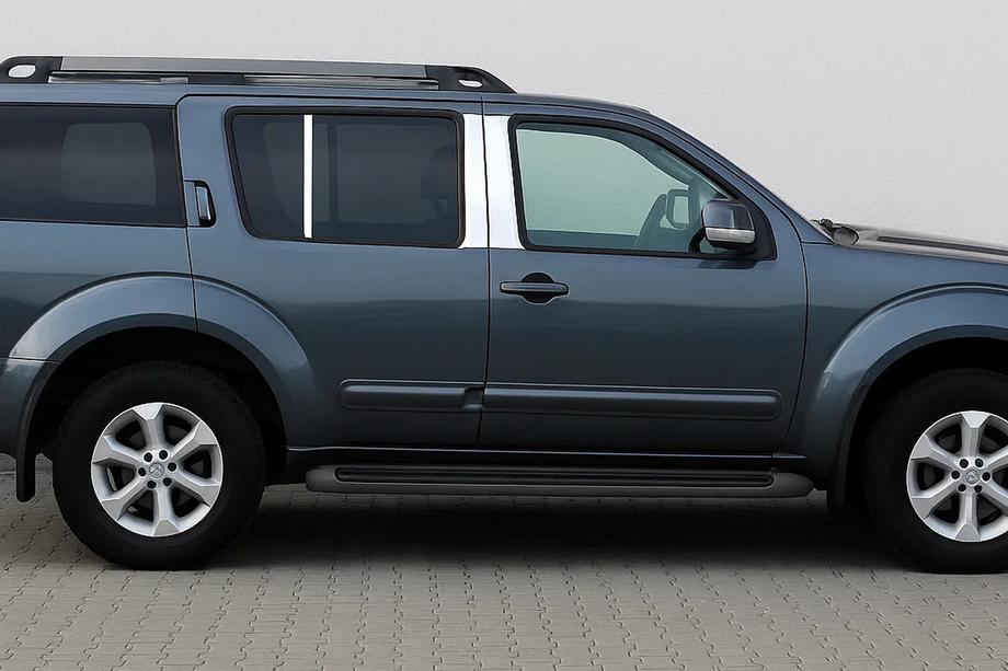 Nissan Pathfinder R51 2005–2014 RVS deurstijl sierlijsten (6-delig) Image