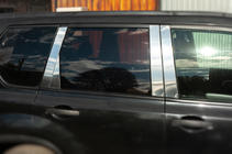 Nissan X-trail T31 2007–2014 Deurstijl sierlijsten (8-delig, RVS) foto 6
