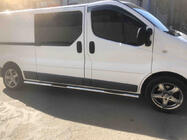 Nissan Primastar 2002–2014 RVS sidebars (2 stuks) 60 mm, lange wielbasis foto 4