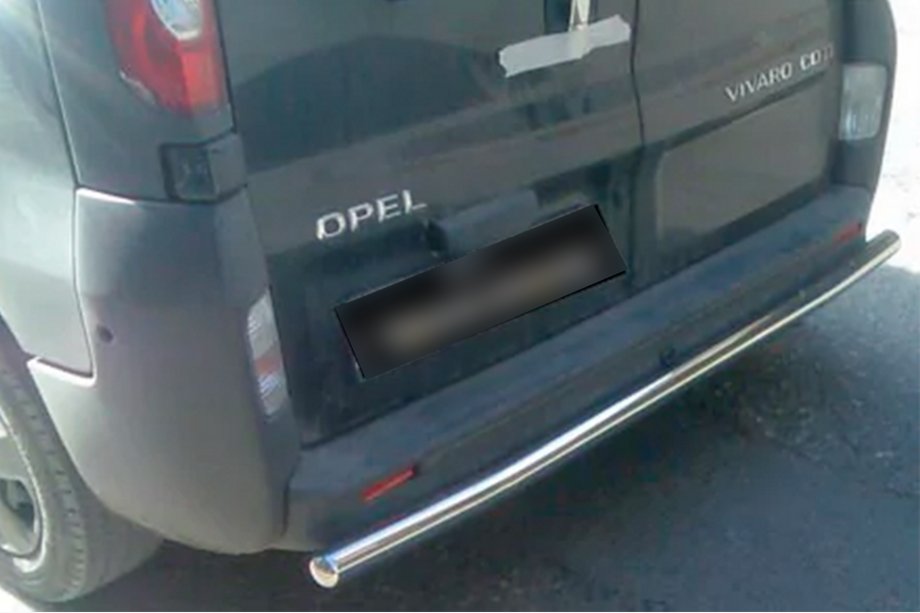 Nissan Primastar 2002–2014 Achterbeschermbeugel AK002 (RVS) Foto 2
