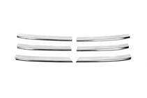 Volkswagen T5 Multivan 2003–2010 RVS sierlijsten voor grille (6-delig) foto 2