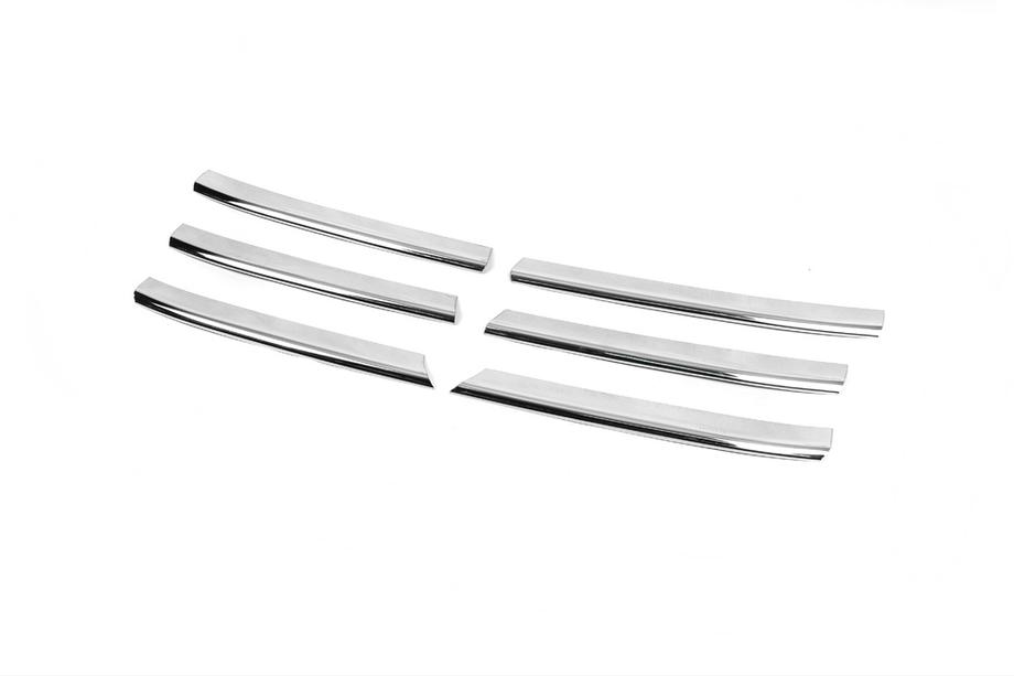 Volkswagen T5 Multivan 2003–2010 RVS sierlijsten voor grille (6-delig) Foto 3
