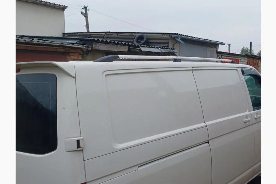 Volkswagen T5 Multivan 2003–2010 Chromen dakrails Foto 5