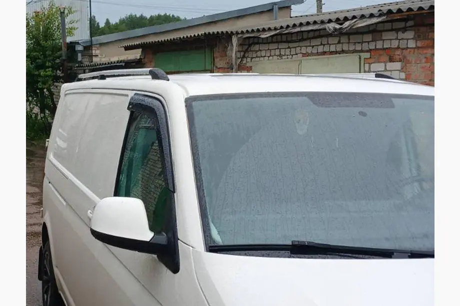 Volkswagen T5 Multivan 2003–2010 Chromen dakrails Foto 4