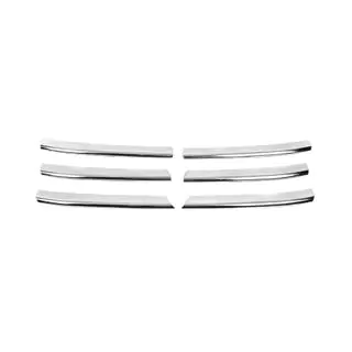 RVS sierlijsten voor grille (6-delig) foto 2