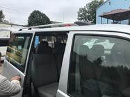 Volkswagen T5 Caravelle 2004–2010 Chromen dakrails foto 2