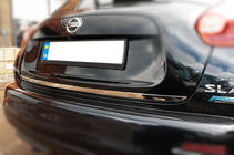 Nissan Juke 2010–2019 RVS kofferbakrand OmsaLine - Italiaans roestvrij staal foto 1