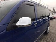 Volkswagen T5 2010–2015 Spiegelkappen (2 stuks, ABS) Carmos - Verchroomd kunststof foto 3