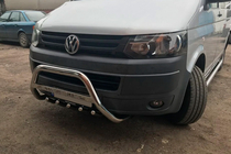 Volkswagen T5 2010–2015 Bullbar WT003 (RVS) 60 mm, met opschrift foto 8