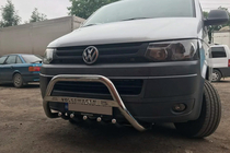 Volkswagen T5 2010–2015 Bullbar WT003 (RVS) 60 mm, met opschrift foto 7