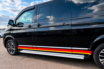 Volkswagen T5 2010–2015 Zijtreden Maya V2 (set van 2, aluminium) Korte wielbasis foto 5