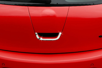 Opel Astra J 2009–2015 RVS cover voor achterdeurhendel OmsaLine - Italiaans roestvrij staal foto 1