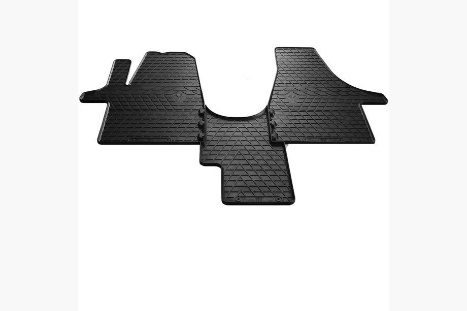 Volkswagen T5 2010–2015 Rubberen vloermatten (3-delig, Stingray) Voor stoelen 1+1 Image