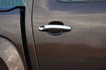 Volkswagen Amarok 2010–2022 Deurgreep covers (set 4 stuks, RVS) foto 3