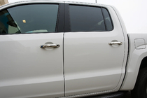 Volkswagen Amarok 2010–2022 Deurgreep covers (set 4 stuks, RVS) foto 1