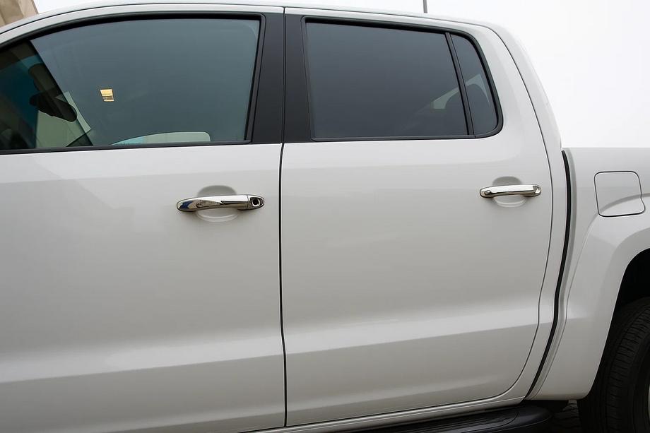 Volkswagen Amarok 2010–2022 Deurgreep covers (set 4 stuks, RVS) Image