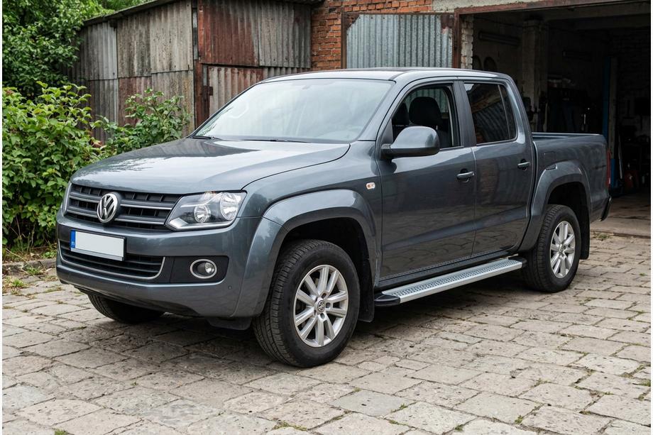 Volkswagen Amarok 2010–2022 Zijtreden Maya V2 (set van 2, aluminium) Image