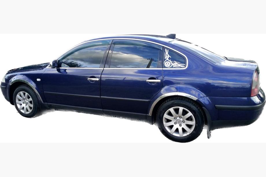 Volkswagen Passat B5 1997–2005 RVS deurgreep covers (4 stuks) OmsaLine - Italiaans roestvrij staal Foto 2