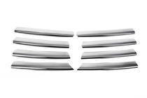 Volkswagen Passat B5 1997–2005 RVS grillelijsten 1996-2001 jaar, Carmos - Turks staal foto 4