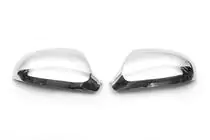 Volkswagen Passat B6 2006–2012 RVS spiegelkappen (set van 2) foto 3