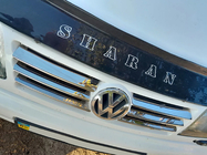 Volkswagen Sharan 1995–2010 RVS grillelijsten Bouwjaar 2000-2008, 8 strips foto 1
