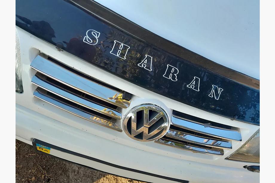 Volkswagen Sharan 1995–2010 RVS grillelijsten Bouwjaar 2000-2008, 8 strips Image