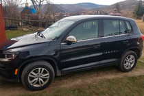 Volkswagen Tiguan 2007–2016 RVS spiegelkappen (set van 2) Carmos - Turks staal foto 5