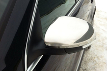 Volkswagen Tiguan 2007–2016 RVS spiegelkappen (set van 2) Carmos - Turks staal foto 4
