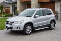 Volkswagen Tiguan 2007–2016 NIEUW!!! Maya V2 zijtreden (2 stuks, aluminium) foto 1