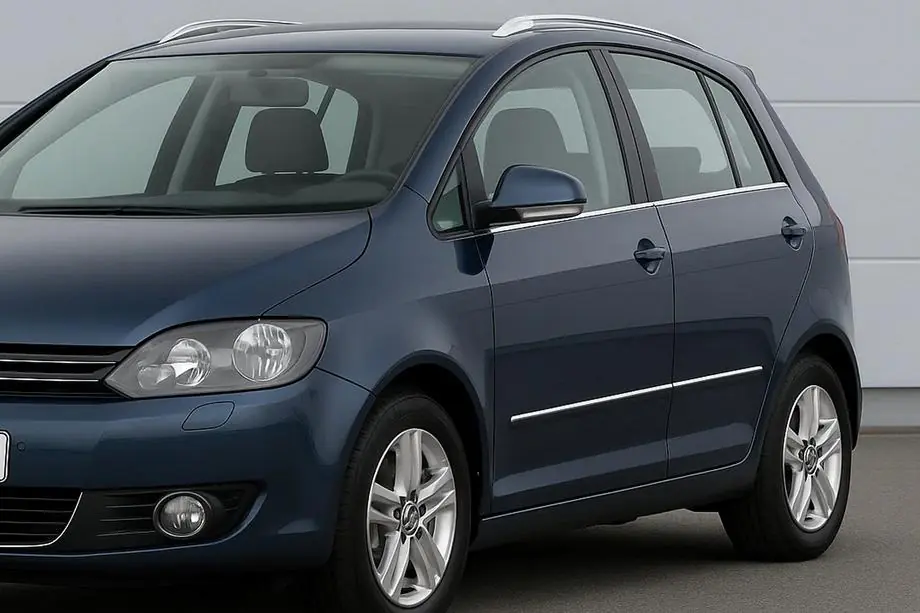 Volkswagen Golf Plus 2004–2014 Raamomlijsting (4 stuks, RVS) Foto 1