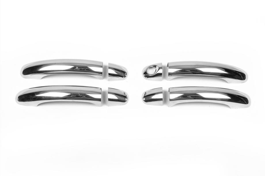 Volkswagen Touareg 2002–2010 Deurgreep covers (set 4 stuks, RVS) Foto 6