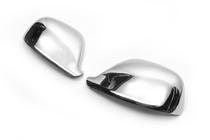 Volkswagen Touareg 2002–2010 Spiegelkappen 2007-2010 (2 stuks, RVS) verchroomd kunststof foto 2