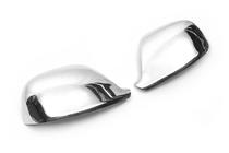 Volkswagen Touareg 2002–2010 Spiegelkappen 2007-2010 (2 stuks, RVS) verchroomd kunststof foto 7