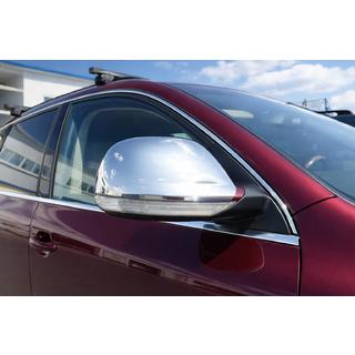 Spiegelkappen 2007-2010 (2 stuks, RVS) Volkswagen Touareg 2002–2010 foto 1