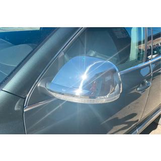 Spiegelkappen 2007-2010 (2 stuks, RVS) Volkswagen Touareg 2002–2010 foto 4
