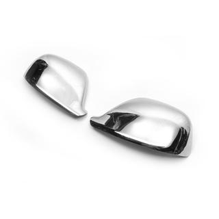 Spiegelkappen 2007-2010 (2 stuks, RVS) Volkswagen Touareg 2002–2010 foto 2