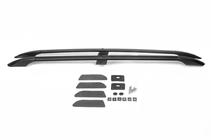 Volkswagen Touareg 2002–2010 Dakrails zwart (Turks design) Metalen montagevoeten foto 2