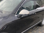 Volkswagen Touareg 2010–2018 RVS spiegelkappen (2 stuks) Carmos - Turks staal foto 3