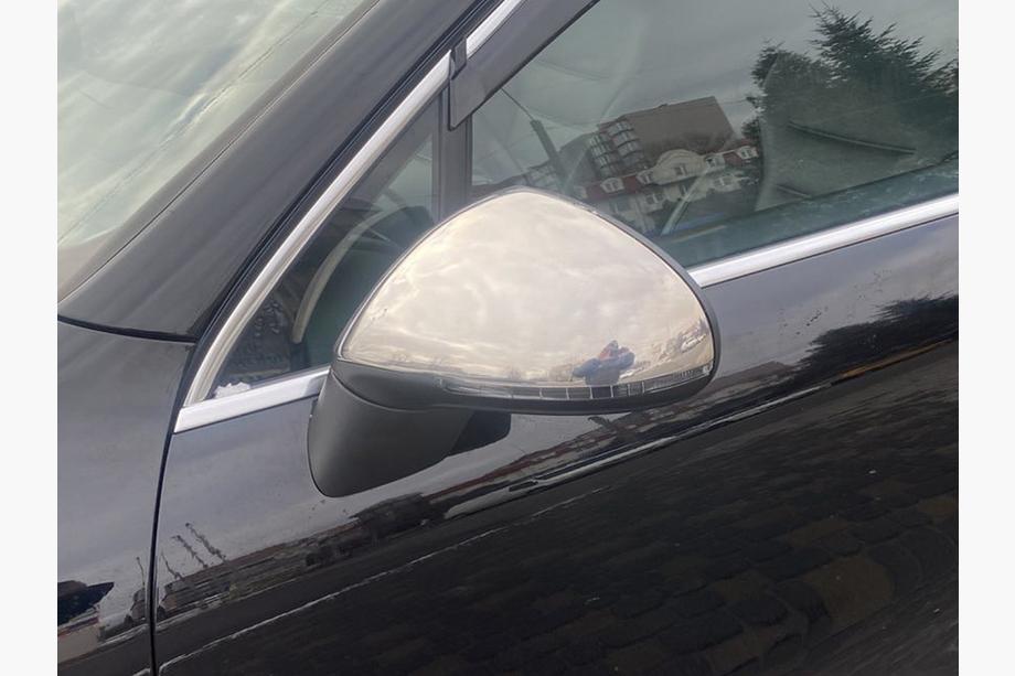 Volkswagen Touareg 2010–2018 RVS spiegelkappen (2 stuks) Carmos - Turks staal Image