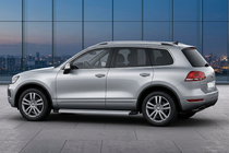 Volkswagen Touareg 2010–2018 Zijtreden Maya V2 (set van 2, aluminium) foto 1