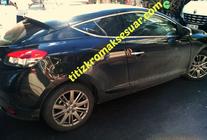 Renault Megane III 2009–2016 Bovenste raamomlijsting (HB, 6-delig, RVS) foto 3