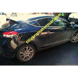 Bovenste raamomlijsting (HB, 6-delig, RVS) Renault Megane III 2009–2016 foto 3