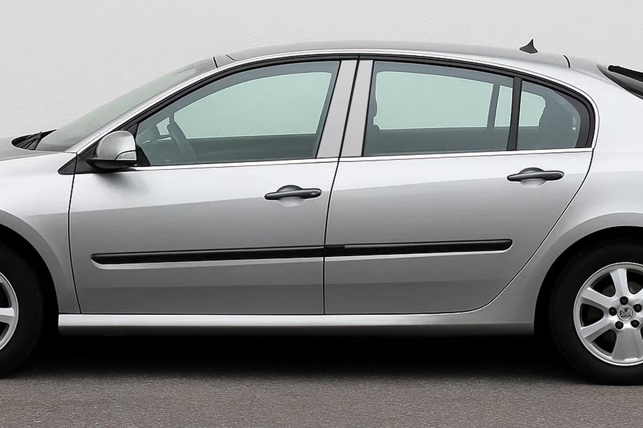 Renault Laguna 2007–2015 Deurstijl sierlijsten (4-delig, RVS) Image