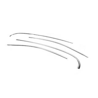 Bovenste raamomlijsting (4 stuks, RVS) Renault Fluence 2009–2016 foto 3