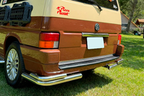 Volkswagen T4 Transporter 1990–2003 Dubbele achterhoekstukken AK003-Double (2 st., RVS) foto 1