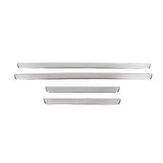 Carmos RVS interieur instaplijsten (set van 4)