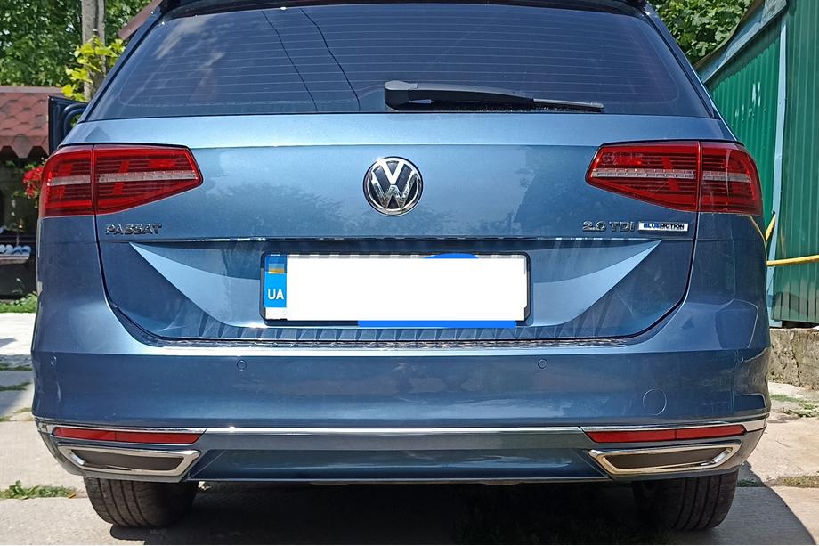 Volkswagen Passat B8 2015–2023 Sierstukken uitlaatimitatie SD/SW (2015-2018, 2 stuks, RVS) Foto 8