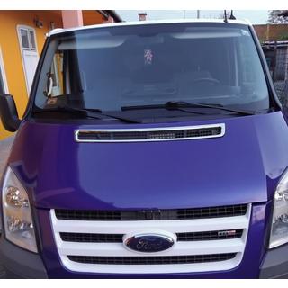 Chroom sierstrip voor motorkap (RVS) foto 4