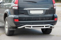 Toyota Land Cruiser Prado 120 2002–2009 Achterbeschermbeugel AK008-1 foto 3